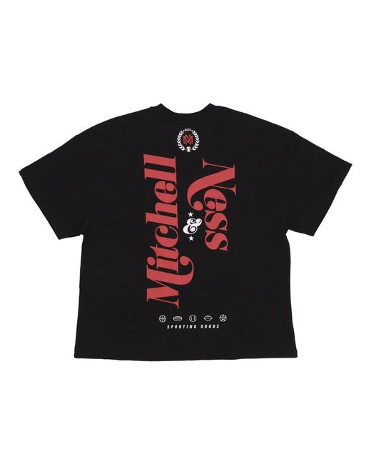 Mitchell & Ness T-Shirts in het Black voor heren