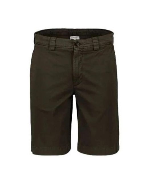 Woolrich Classic Chino Shorts Dark Green for men
