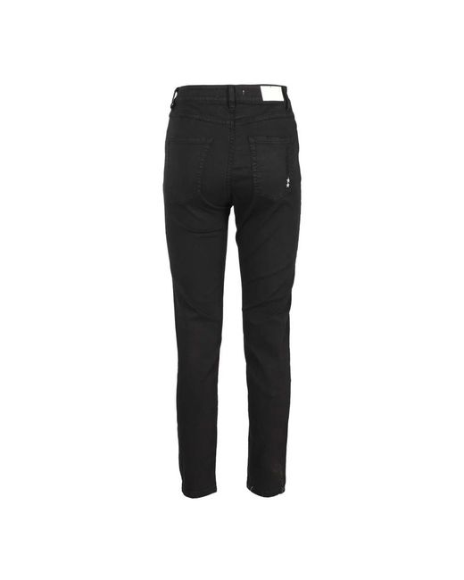 ICON DENIM Black Slim Fit Jeans