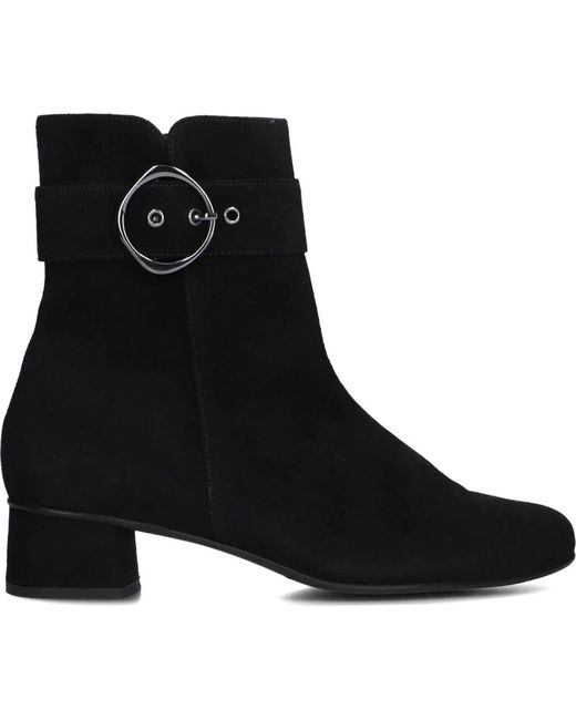 HASSIA Lace-Up Boots in het Black