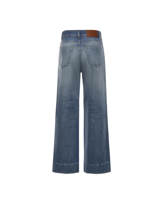 Chloé Blue Straight Jeans