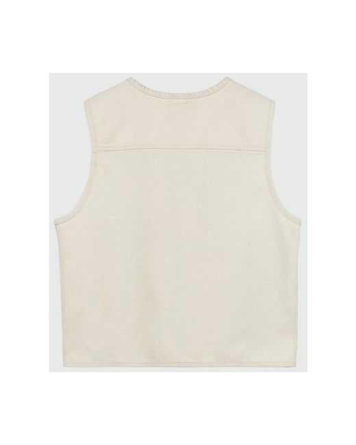 Roy Rogers Vest in het Natural voor heren
