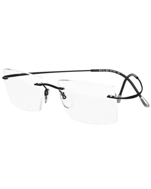 Silhouette Metallic Glasses