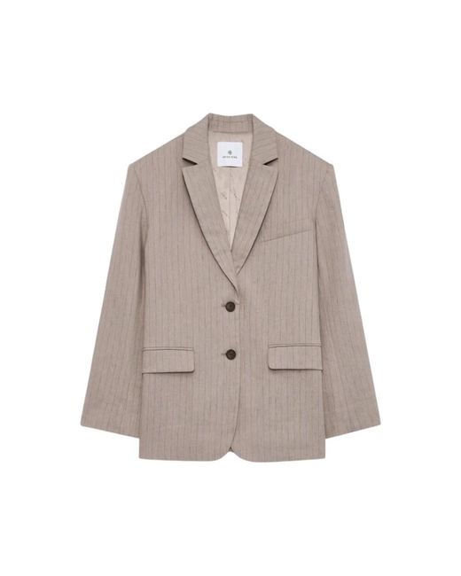 Anine Bing Brown Blazers
