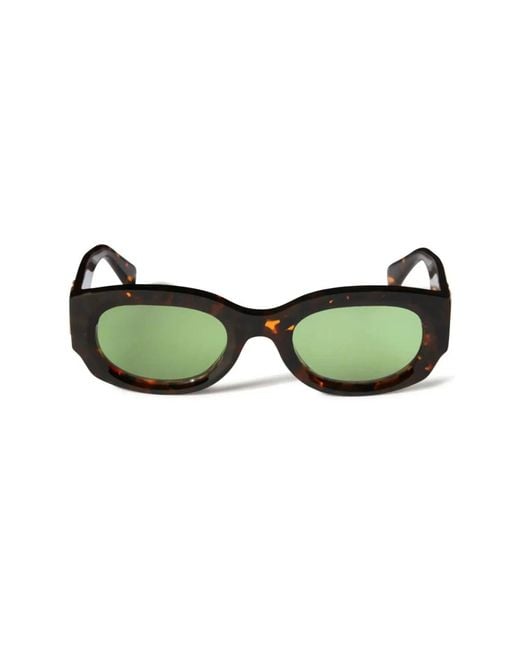 Off-White c/o Virgil Abloh Green Sunglasses