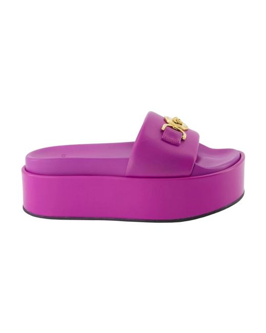 Shoes > flip flops & sliders > sliders Versace en coloris Purple
