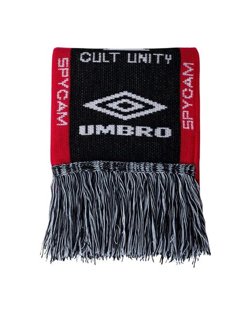 Umbro Accessoires ,Rood ,Cult Unity Scarf in het Black voor heren