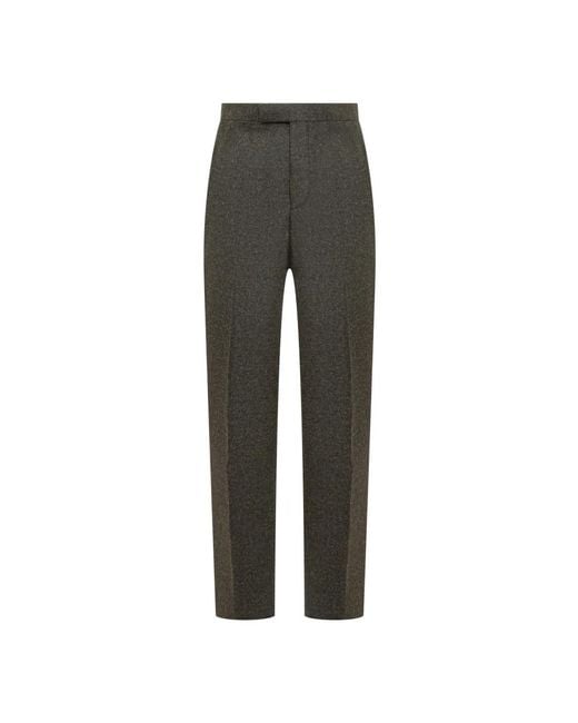 Thom Browne Backstrap hose in Gray für Herren
