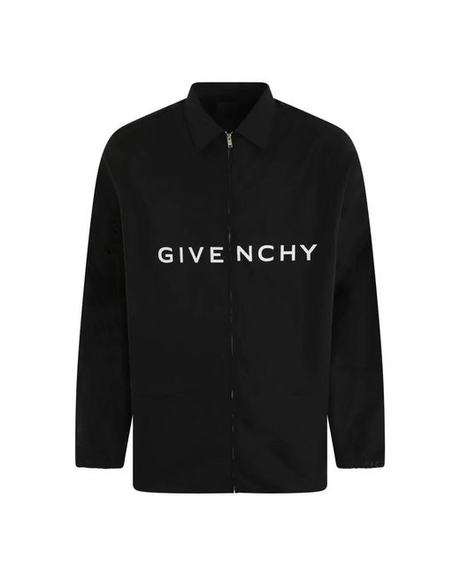 Givenchy Black Light Jackets for men