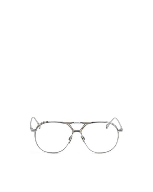 Cazal White Glasses