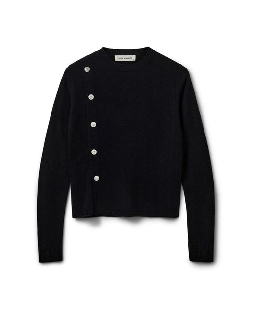 Sofie Schnoor Black Round-Neck Knitwear