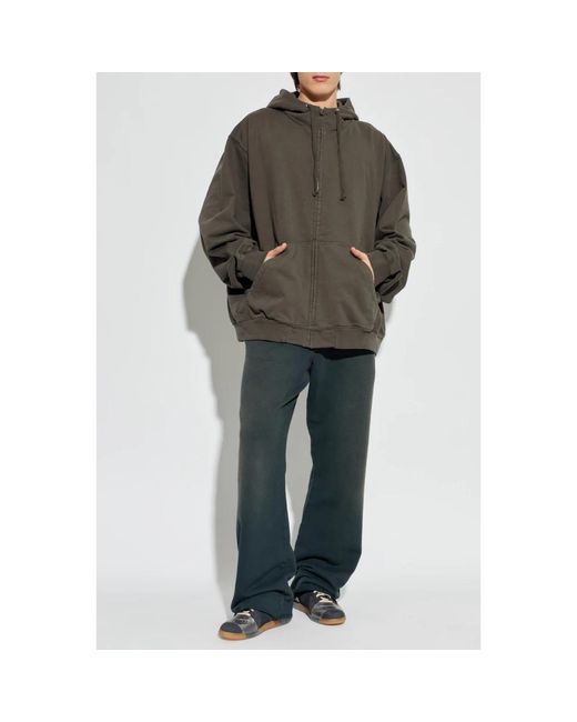 Maison Margiela Gray Zip-Throughs for men