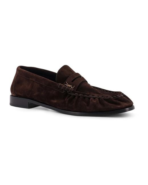 Saint Laurent Black Loafers for men