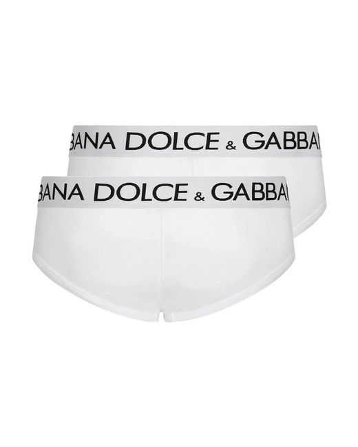 Dolce & Gabbana White Underpants for men