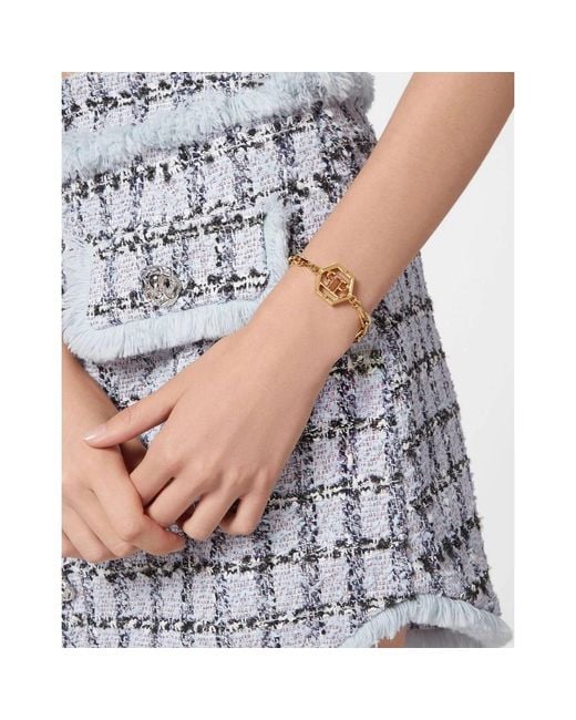 Philipp Plein Metallic Bracelets