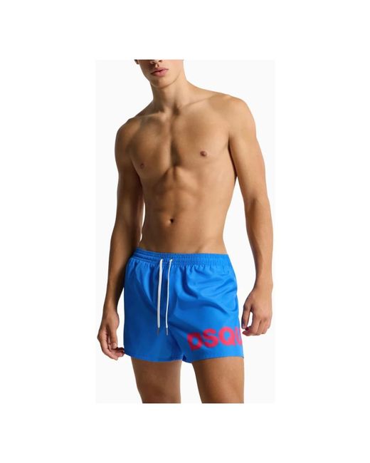 DSquared² Boxer Mini in het Blue voor heren