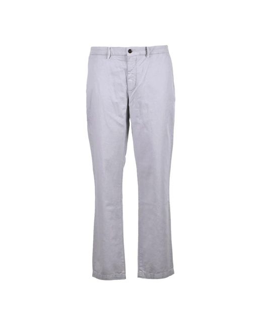 Tommy Hilfiger Chinos in Grey for Men Lyst UK