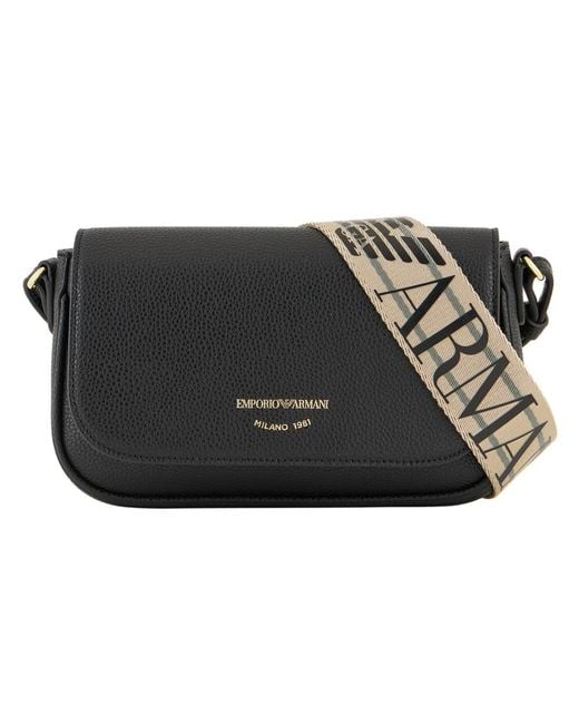 Emporio Armani Black Cross Body Bags