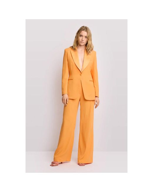 Kocca Getailleerde Blazer Jacket in het Orange
