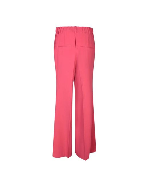 Alberto Biani Pink Wide Trousers