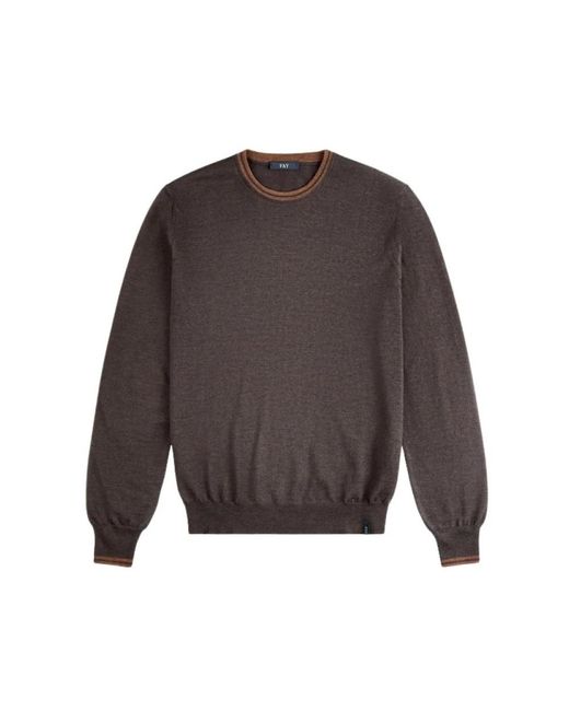 Fay Wool Pool in het Gray voor heren