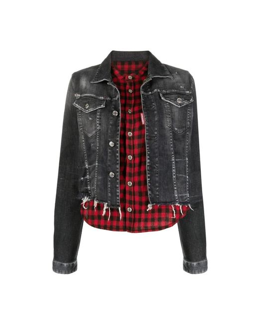 DSquared² Black Denim Jackets