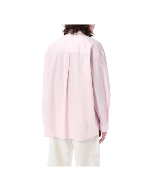 Studio Nicholson Pink Casual Shirts for men