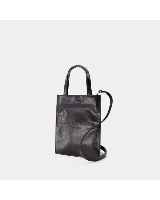 Alexander Wang Mini Pinch Small Shopping Handbag in Black | Lyst