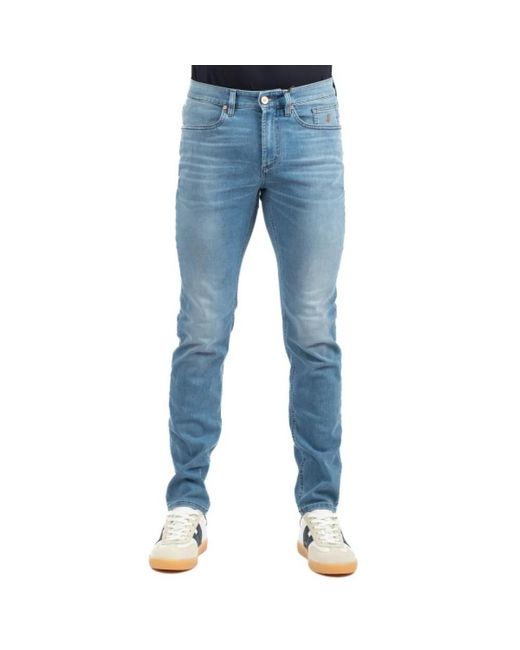 Jeckerson Blue Slim Fit Jeans for men