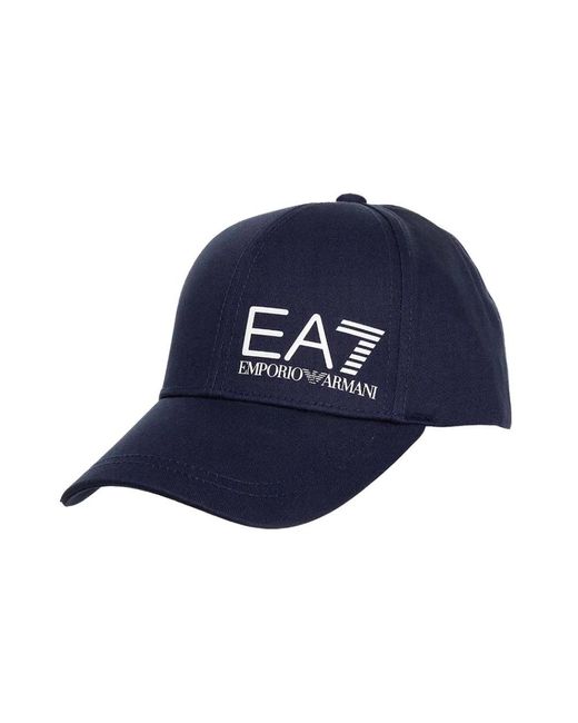 EA7 Blue Caps for men