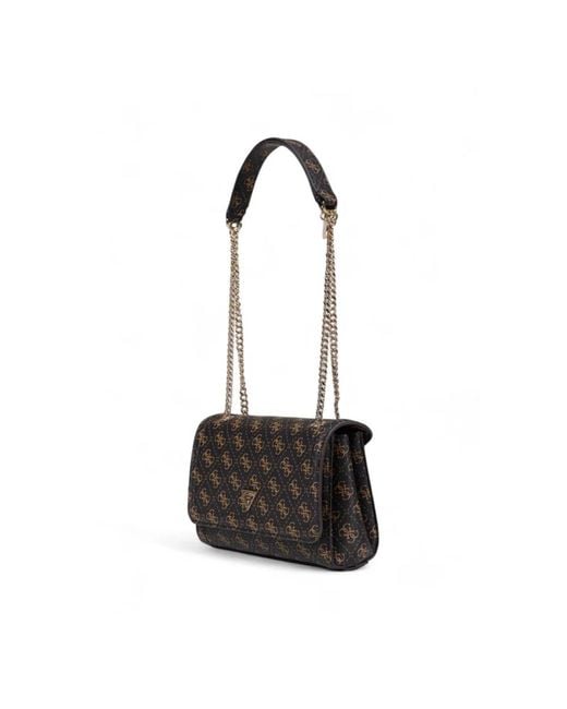 Shoulder Bags Guess de color Black