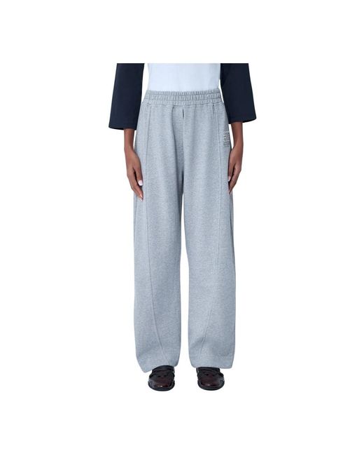 Ganni Blue Sweatpants