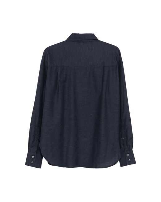 Closed Blue Shirts