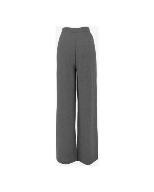 Guest In Residence Gray Wide Trousers