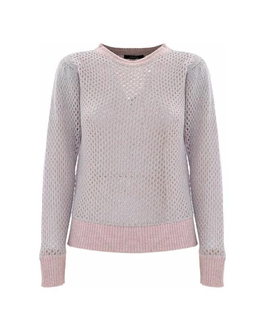 Kocca Round-Neck Knitwear in het Gray