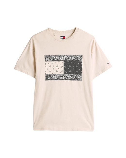 T-Shirts di Tommy Hilfiger in Natural da Uomo