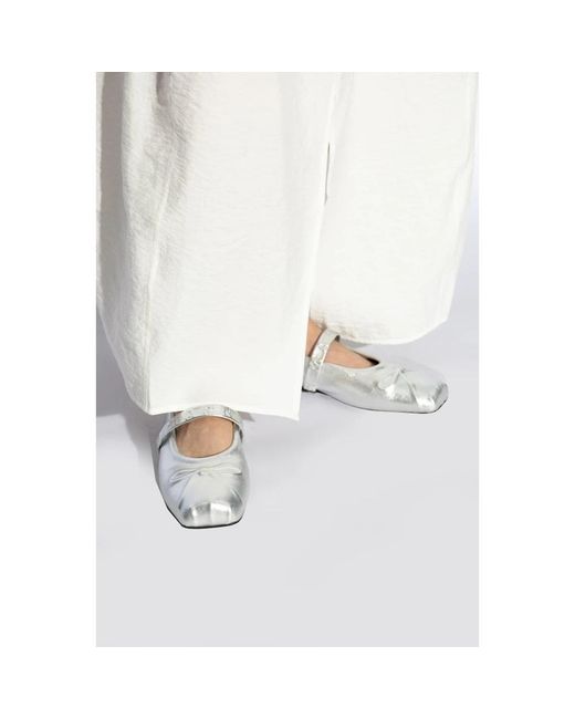 Marni White Ballerinas