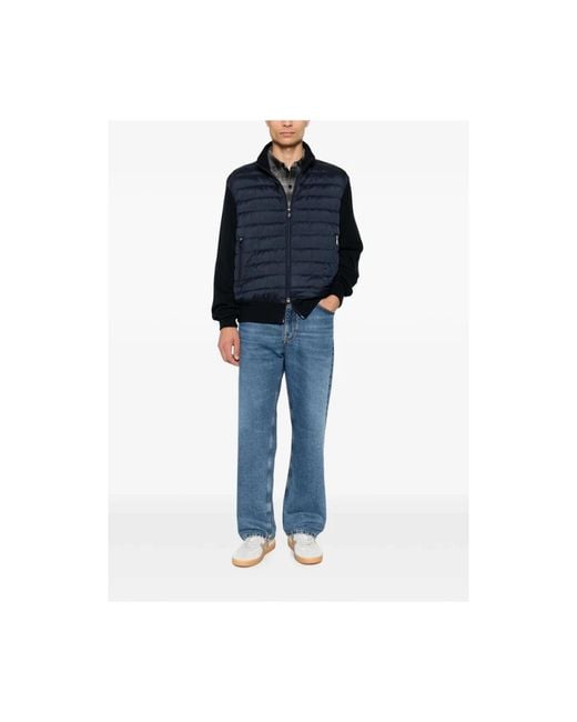 Paul & Shark Blue Down Jackets for men