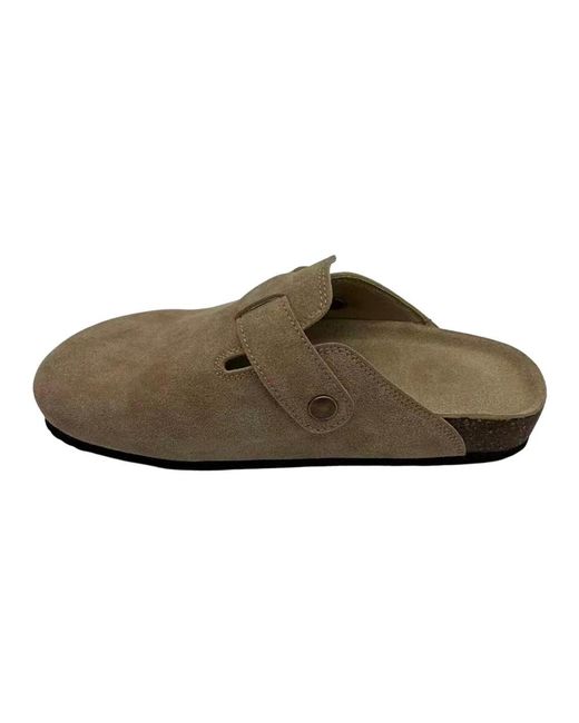 Santino Milano Brown Clogs