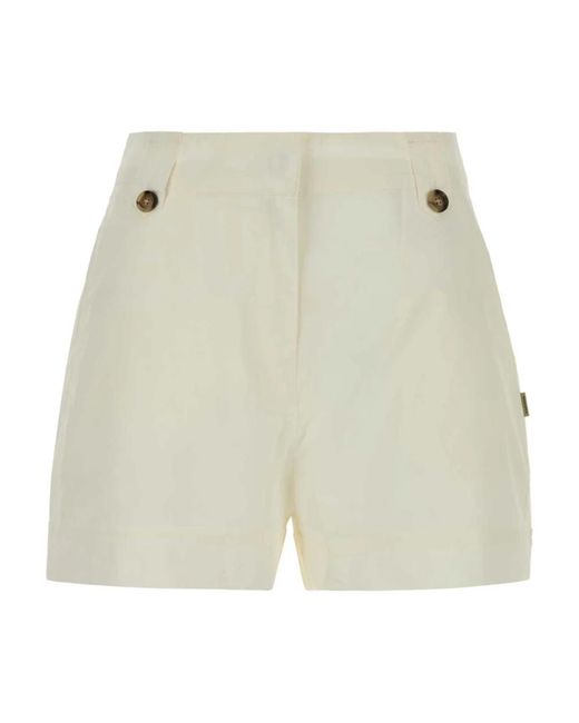 Woolrich Natural Short Shorts
