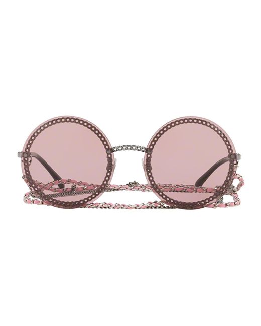 Sunglasses di Chanel in Pink