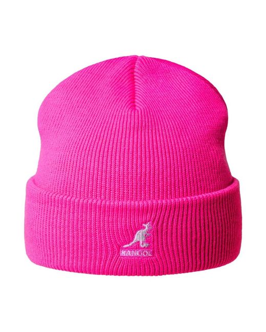Kangol Accessoires ,Roze ,Pull-On Beanie in het Pink