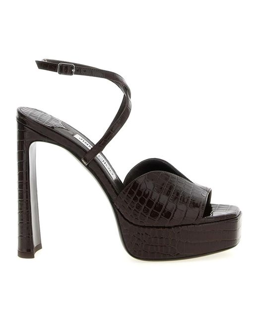 High Heel Sandals Jimmy Choo de color Black