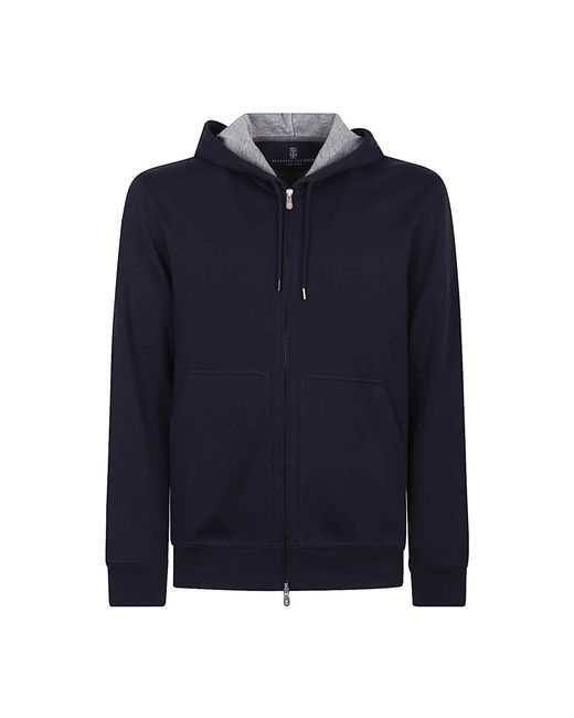 Brunello Cucinelli Pullover in Blue für Herren