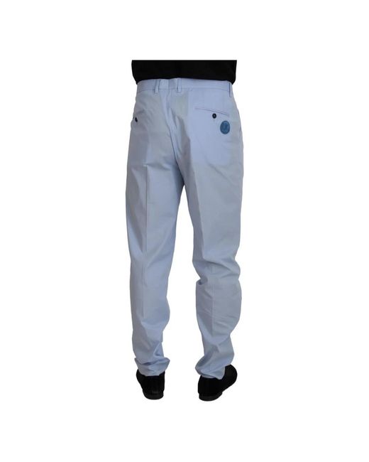 Dolce & Gabbana Blue Chinos for men