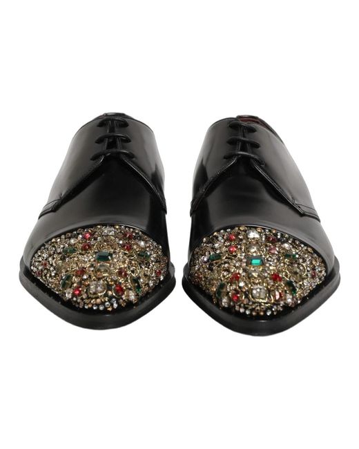 Dolce & Gabbana Black Dress Shoes for men