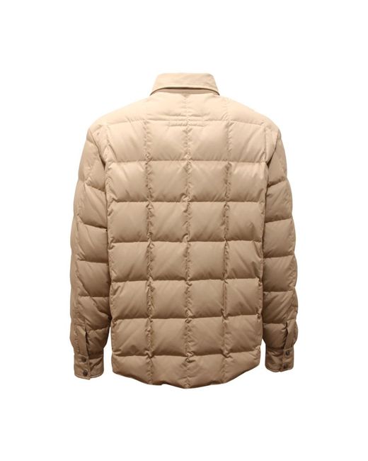 Winter Jackets di Fay in Natural da Uomo