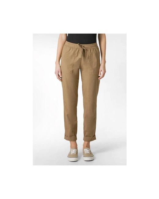 Deha Green Cropped Trousers