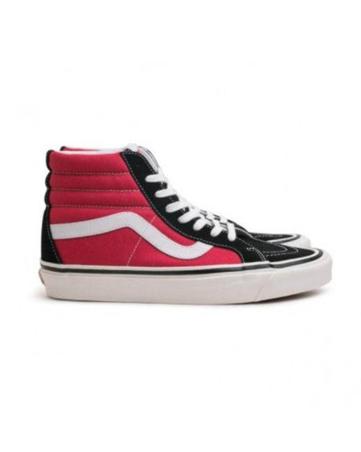 Vans Sk8-hi Sneakers in het Rood - Lyst