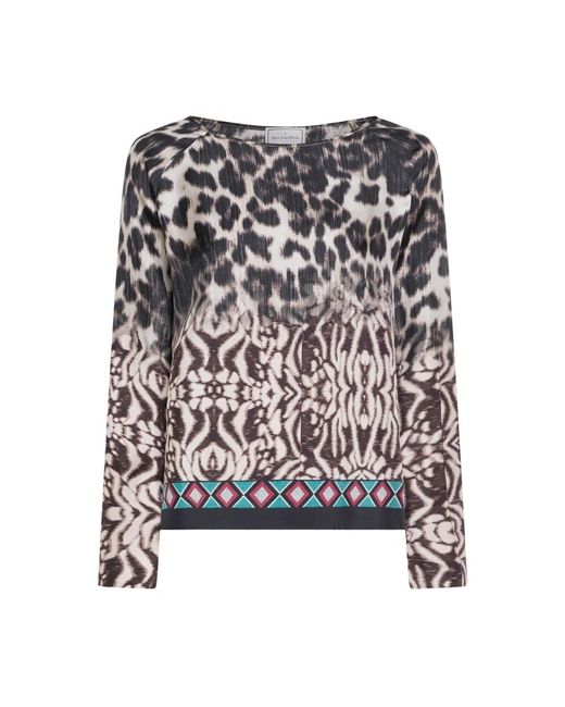 Pierre Louis Mascia Black Blouses